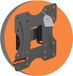 PureMounts TV-muurbeugel, draaibare en kantelbare universele houder voor 23-42 inch platte en gebogen tv-monitoren tot 30 kg, max. VESA 200 x 200 mm, zwart