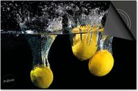 Dietrix Inductie Beschermer - 83x51,5 cm - Splash Citroenen