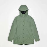RAINS 12010R LONG JACKET W3 Vert S EU