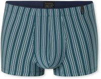 SCHIESSER Long Life Soft Short Heren Groen Gestreept L