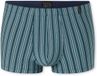 SCHIESSER Long Life Soft Short Heren Groen Gestreept L