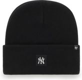 47Brand 47 MLB New York Yankees Muts Beanie Compact Alt Cuff Knit Zwart Volwassenen One Size