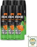 Axe Deodorant Bodyspray Jungle Fresh - 150 ml (6 stuks)