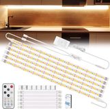LEDstrip 3 meter blanc chaud avec télécommande et prise