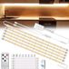 LEDstrip 3 meter blanc chaud avec télécommande et prise