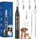 SURIGHT Tandsteenverwijderaar voor honden - ultrasone tandenreiniger met 5 standen - 3 koppen - oplaadbaar USB-C - led