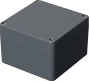 Bopla EUROMAS A 119 01119000 Industriële behuizing 122 x 120 x 81 Aluminium Zilver-grijs (RAL 7001) 1 stuk(s)