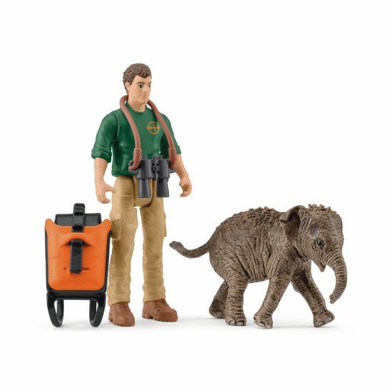 Schleich speelfiguur onderzoeker safari avontuur 81476