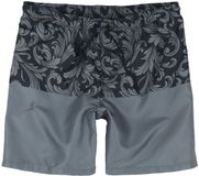 Black Premium by EMP Zwembroek - Ornament Print Swim Shorts - S tot XXL - voor Mannen - zwart