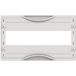 Striebel & John 2CPX062802R9999 AS11 afdekking 150 x 250 mm m.sleuf accessoires CombiLine inbouwsysteem Cover Aantal rijen 1 Kunststof Grijs 1 stuk(s)