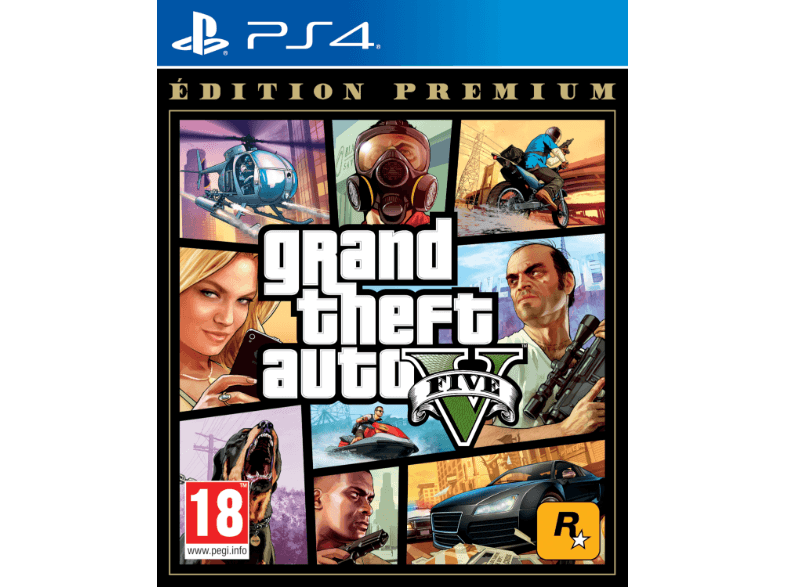 Rockstar GTA V Premium Edition FR PS4 PlayStation 4