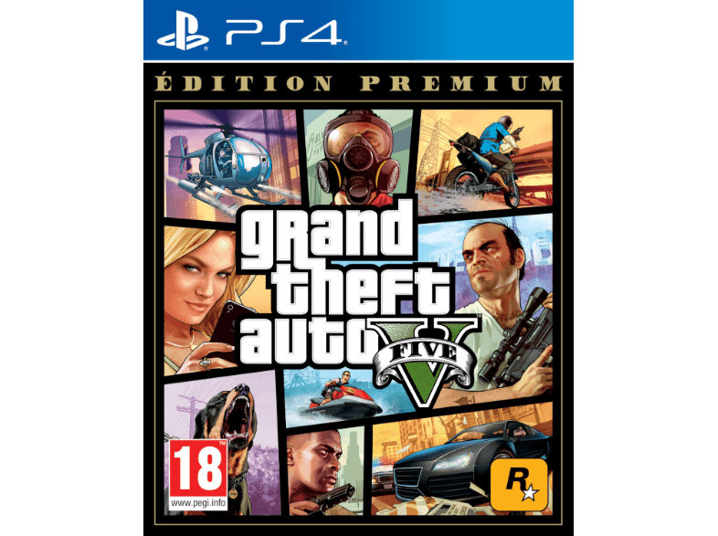 Rockstar GTA V Premium Edition - PS4 - Actie & Avontuur - 16+