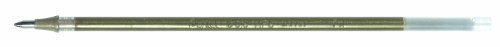Pentel KF8-ZO 12 stuks navulvullingen voor hybride gel metallic grip K118 rollerbalpen, zilver