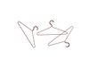 HAY Ceintre Lot de 3 Maroon red