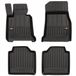 Frogum - No.77 - Automatten 3D - Geschikt voor BMW 3 Serie GT (F34) 2013-2021 - 4-delig - TPE Rubber - Zwart