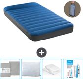 Intex Luchtbed - 1-Persoons - 99 x 191 x 22 cm - Blauw