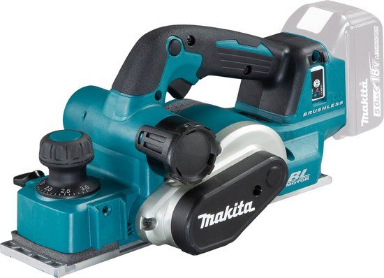 Makita DKP181Z - Draadloze schaafmachine - 18V - Zonder accu