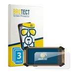 BROTECT Screenprotector 3 Stuks voor DT Research DT361DM (Landschapsmodus) Beschermglas Transparant