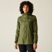 Regatta Bol Jas Dames Waterdicht Ademend Lichtgewicht Groen Polyester Maat 40