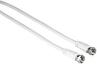 Hama SAT-aansluitkabel 5m F-connector wit