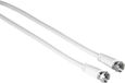 Hama SAT-aansluitkabel 5m F-connector wit
