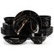 LOVECASA Porseleinen servies, 24-delig. Combinatieservies, serviesset voor 6 personen