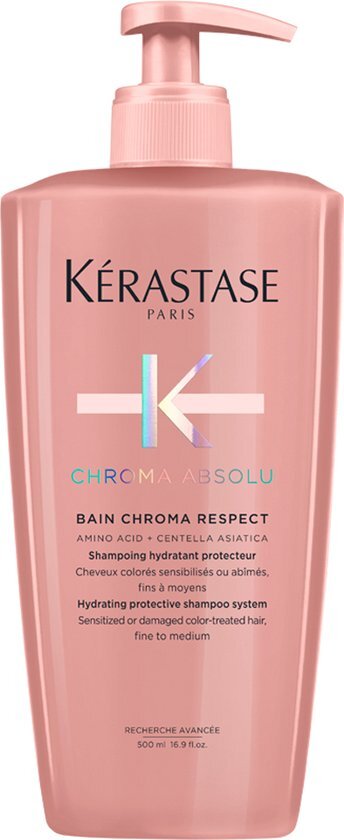 K&#233;rastase Chroma Absolu Bain Chroma Respect - Kleurbeschermende, hydraterende shampoo voor gekleurd haar - 500M