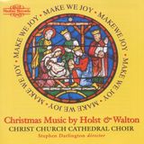 Outhere Nimbus Records Christ Church Cathedral Choir, Stephen Darlington - Holst, Walton: Christmas Music (CD)