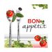Homéa 20 papieren servetten, 3-laags, 33 x 33 cm, Bon Appetit Tomaat