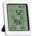 XIB Thermometer / Hygrometer - Zwart met wit