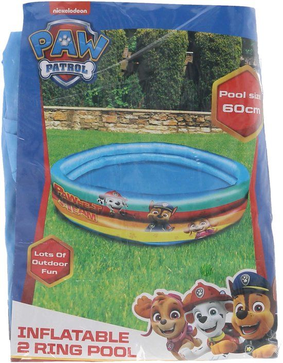 PAW Patrol Opblaasbaar Zwembad Rechthoekig Blauw 140 x 200 x 20 cm