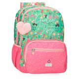 Enso Garden Party Schoolrugzak, meerkleurig, 32 x 44 x 17 cm, polyester