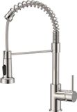 Uniqoos® Robinet de cuisine à bec haut