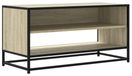 Sonoma Eiken meuble TV avec espace de rangement 91 x 40 x 46 cm