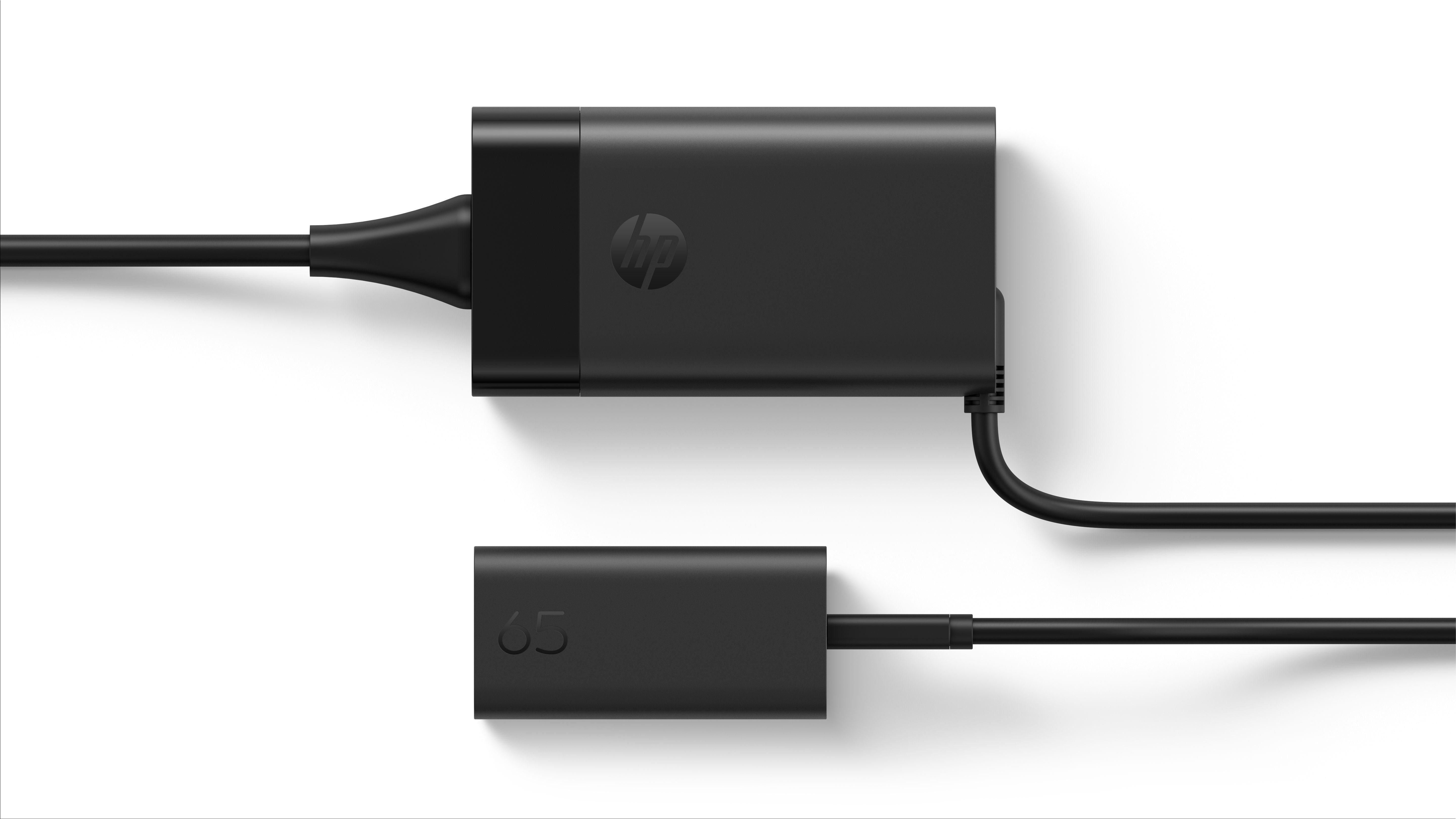 HP 65W GaN USB-C Oplader - Zwart