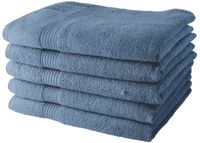 Today Handdoekenset Antraciet 5-delig 70 x 130 cm