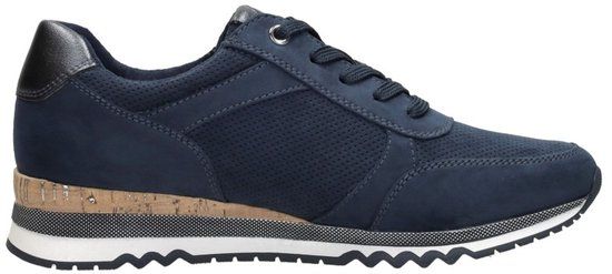 Marco Tozzi Sneakers Laag - Blauw - Maat 38