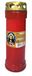 Cero Votivo Cœur Sacré bougie votive avec housse de pluie - Rouge - P50 - 55 heures de combustion