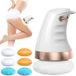 oCreon Elektrische anti-cellulitis massageapparaat met 6 verwisselbare massagekoppen