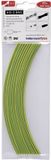 HellermannTyton 308-30617 Krimpkous zonder lijm Groen, Geel 6 mm 2 mm Krimpverhouding:3:1 2 m