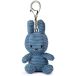 Meri Meri Porte-clé en velours côtelé Miffy Bleu