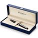 Waterman Expert Ballpoint Pen | Matte Black with Chrome Trim | Medium Point | Blue Ink | Gift Box