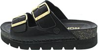 Rohde Slippers - Dames - Zwart - Maat:36