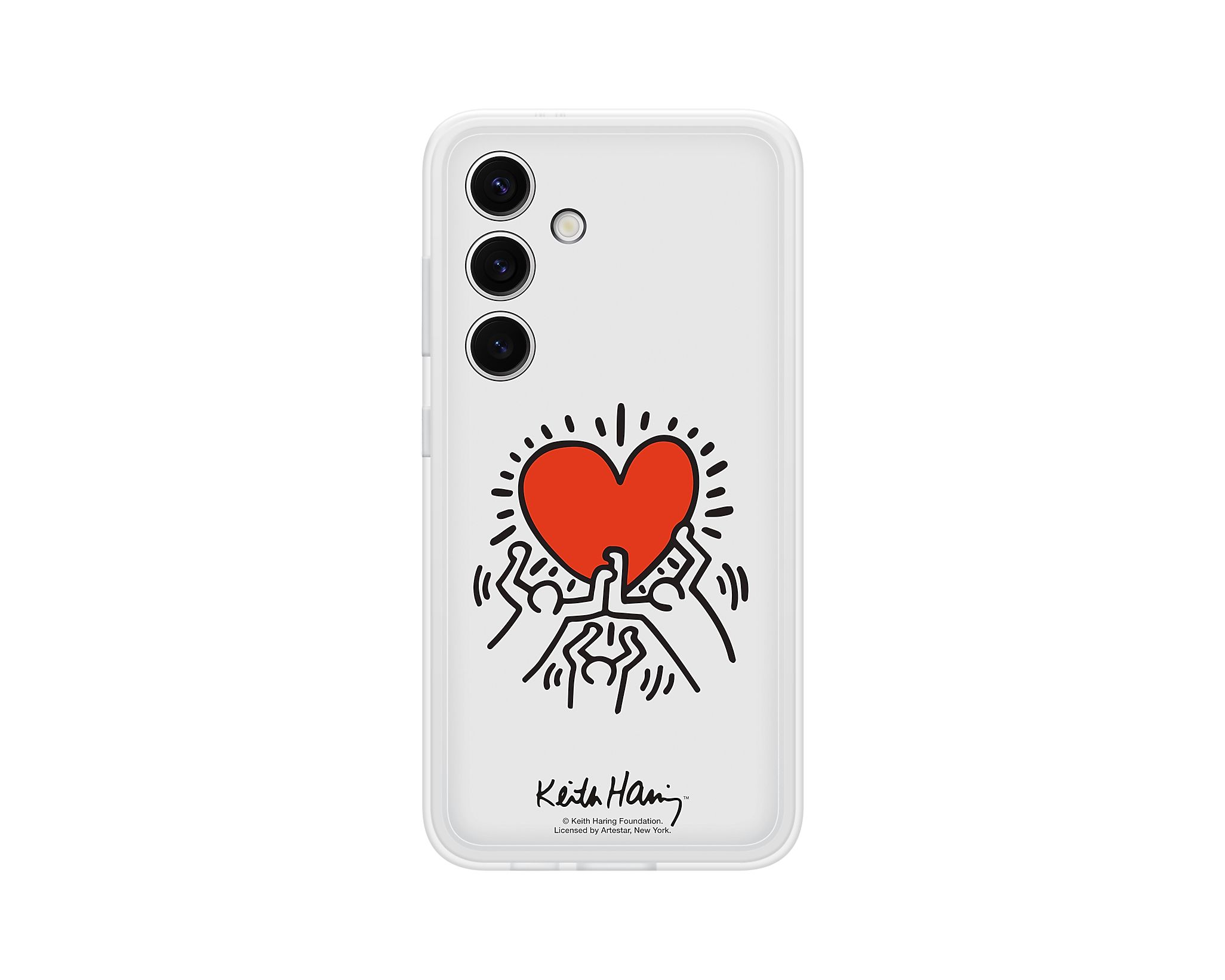 Samsung Galaxy S24 Cover Case - Red, Transparent - Thermoplastic Polyurethane (TPU)