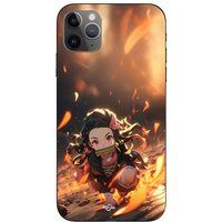 Maniacase iPhone 11 Pro Demon Slayer Nezuko 3D art anime Manga hoesje