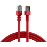 Patchkabel RJ45 Patchkabel Cat.5e SF/UTP PVC, CCA rot 10m