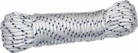AMIG paracord touw - 10 meter - D6mm - 400kg - nylon/polyester - wit/blauw