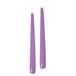Puntige kaarsen, lavendel, diameter 2,2 cm, hoogte 30 cm, 12 stuks