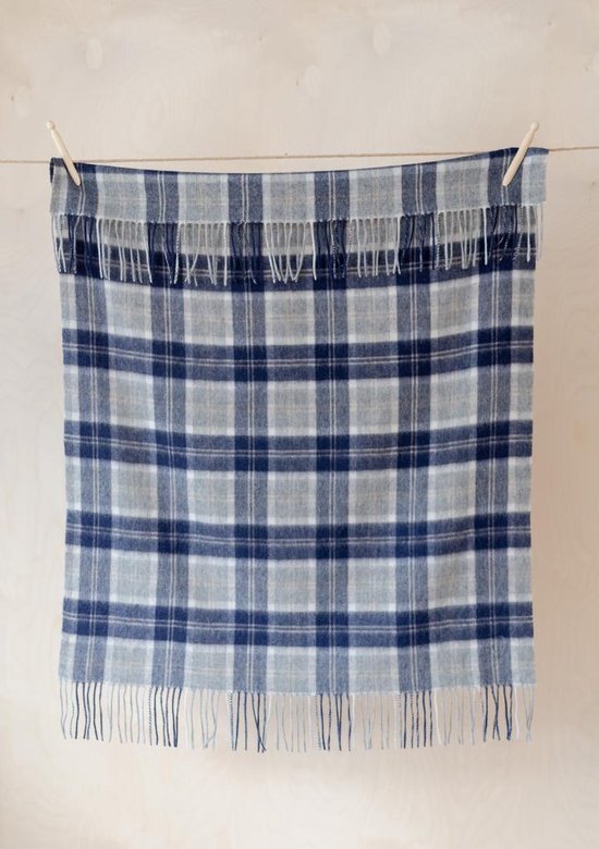 Babydekentje Tartan Bannockbane - 75x110 - Lamswol - TBCo Scotland