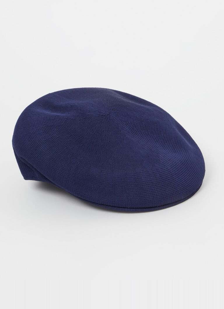 Kangol Kangol Tropic 504 flatcap met logoborduring